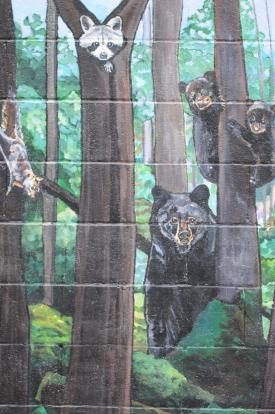 mural-detail-of-bears-raccoon-squirrel